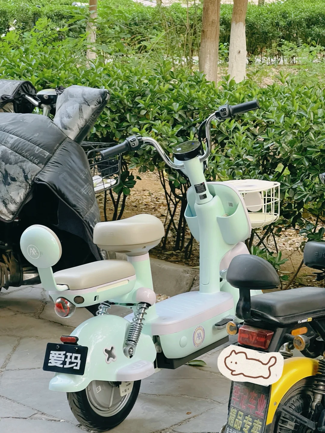 我们终于有电瓶车啦🛵