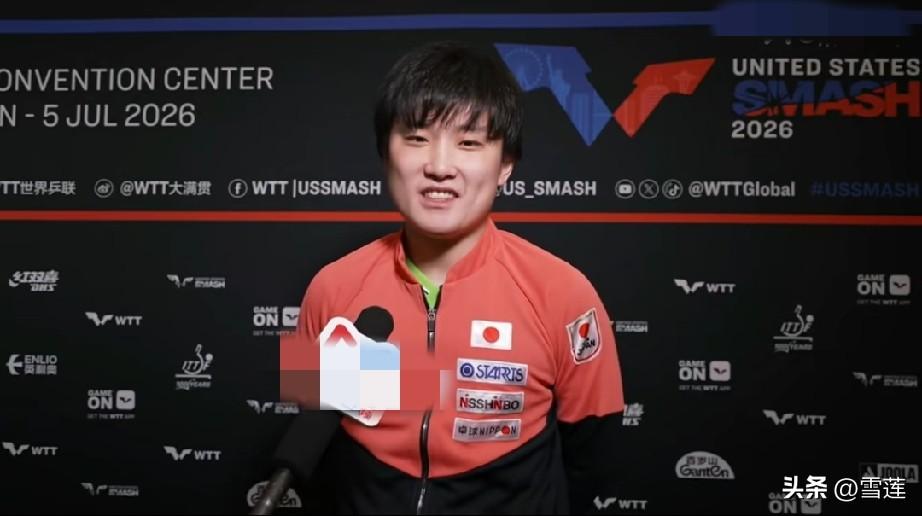 张本智和也在看世界杯比赛！

而且还特意观看了日本队的比赛，当记者问道最喜欢哪位