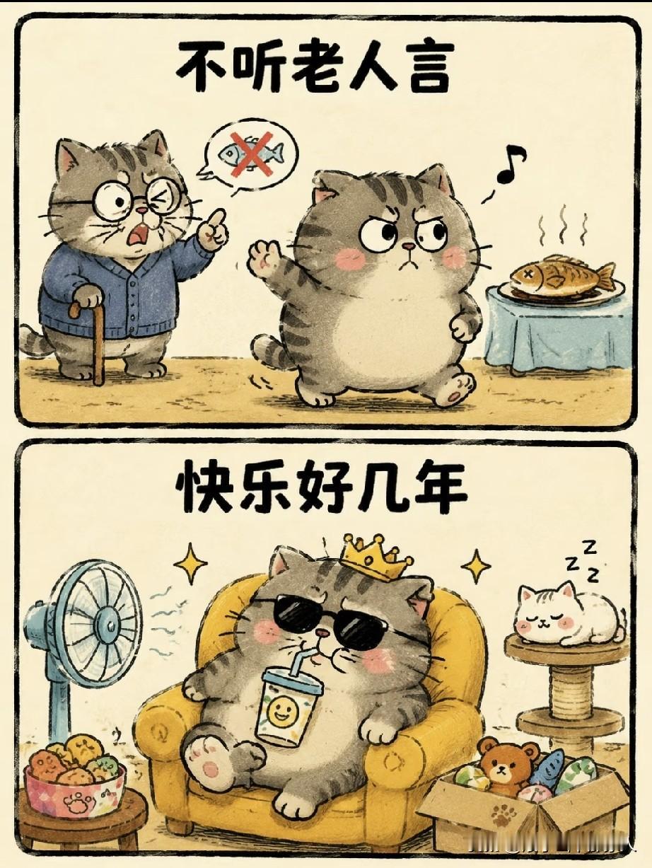 不听老人言，吃亏在眼前。