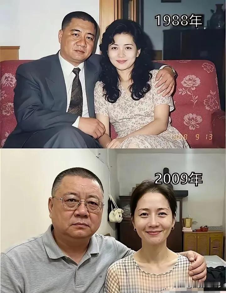 年轻时候vs老年时候。夫妻谁的变化最大？