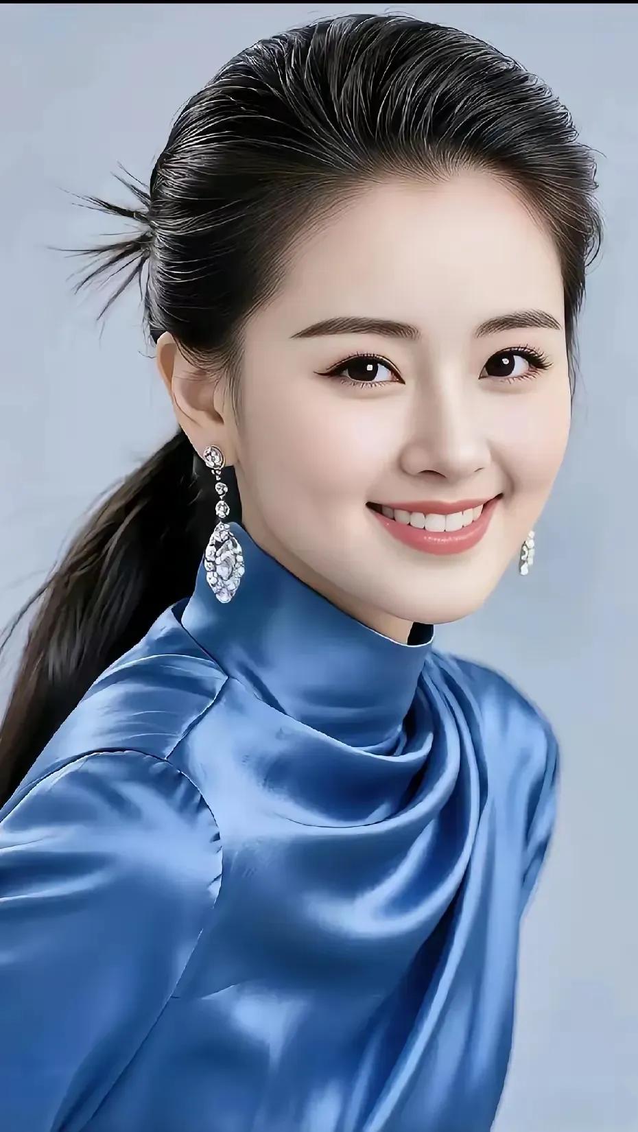 微笑日里赏美颜，
女士笑容最好看。
回眸一笑百媚生，
恰似春风拂柳轻。
