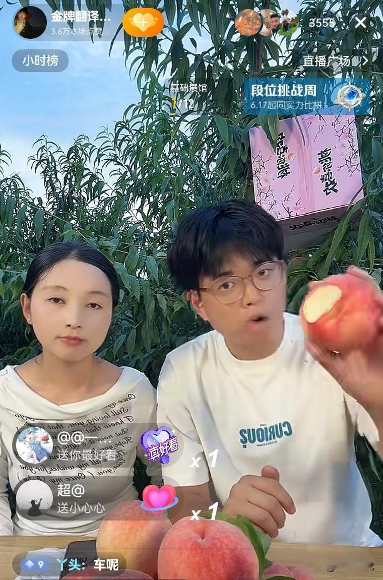 金牌这样挺好，趁着现在这个热度，多帮二哥卖些水果，自己也可以挣到钱。

今晚，金