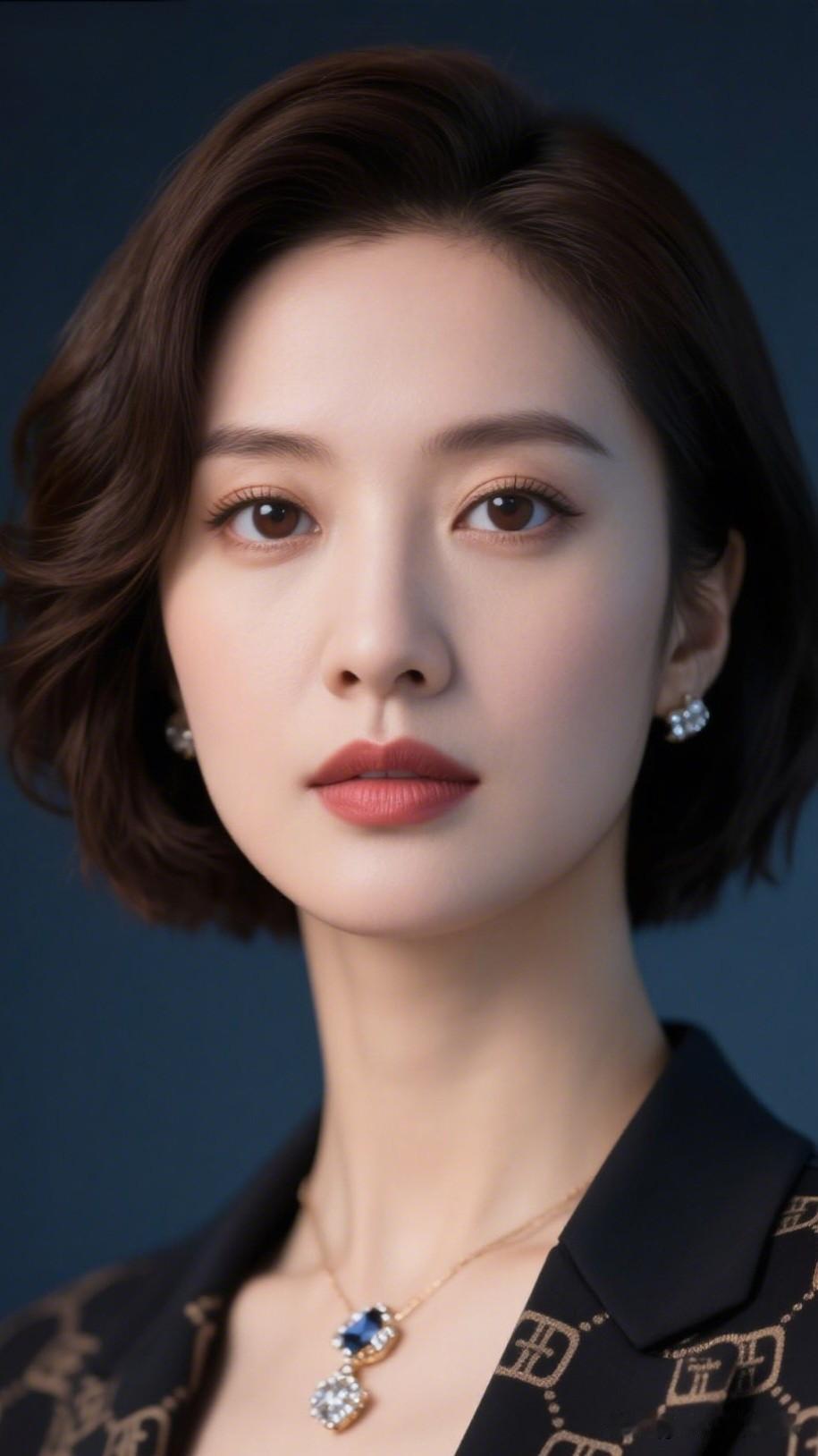 优雅气质，红唇诱惑，时尚穿搭指南。知性美女穿搭分享