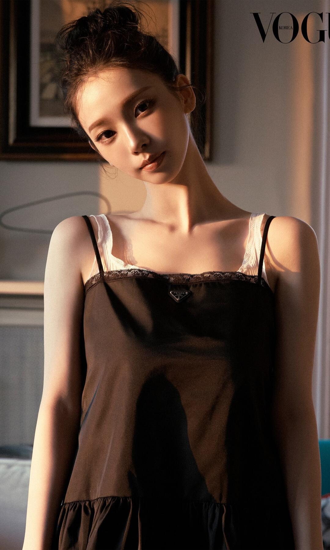 柳智敏vogue米兰画报柳智敏ins晒米兰随拍柳智敏咋嫩美 朴安娜你放心地去吧a