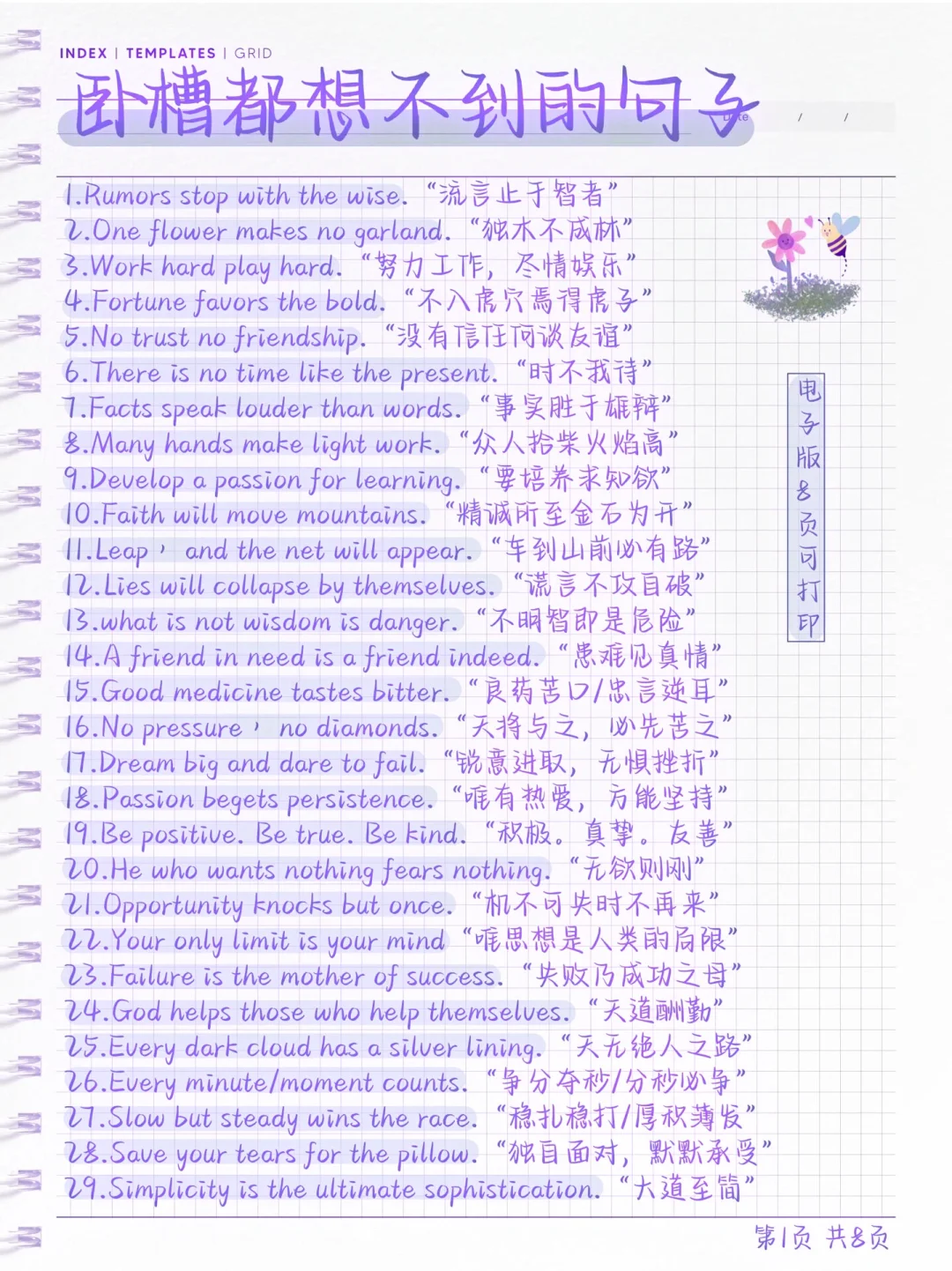英语高分作文必备万能句！直接套用太爽了！
