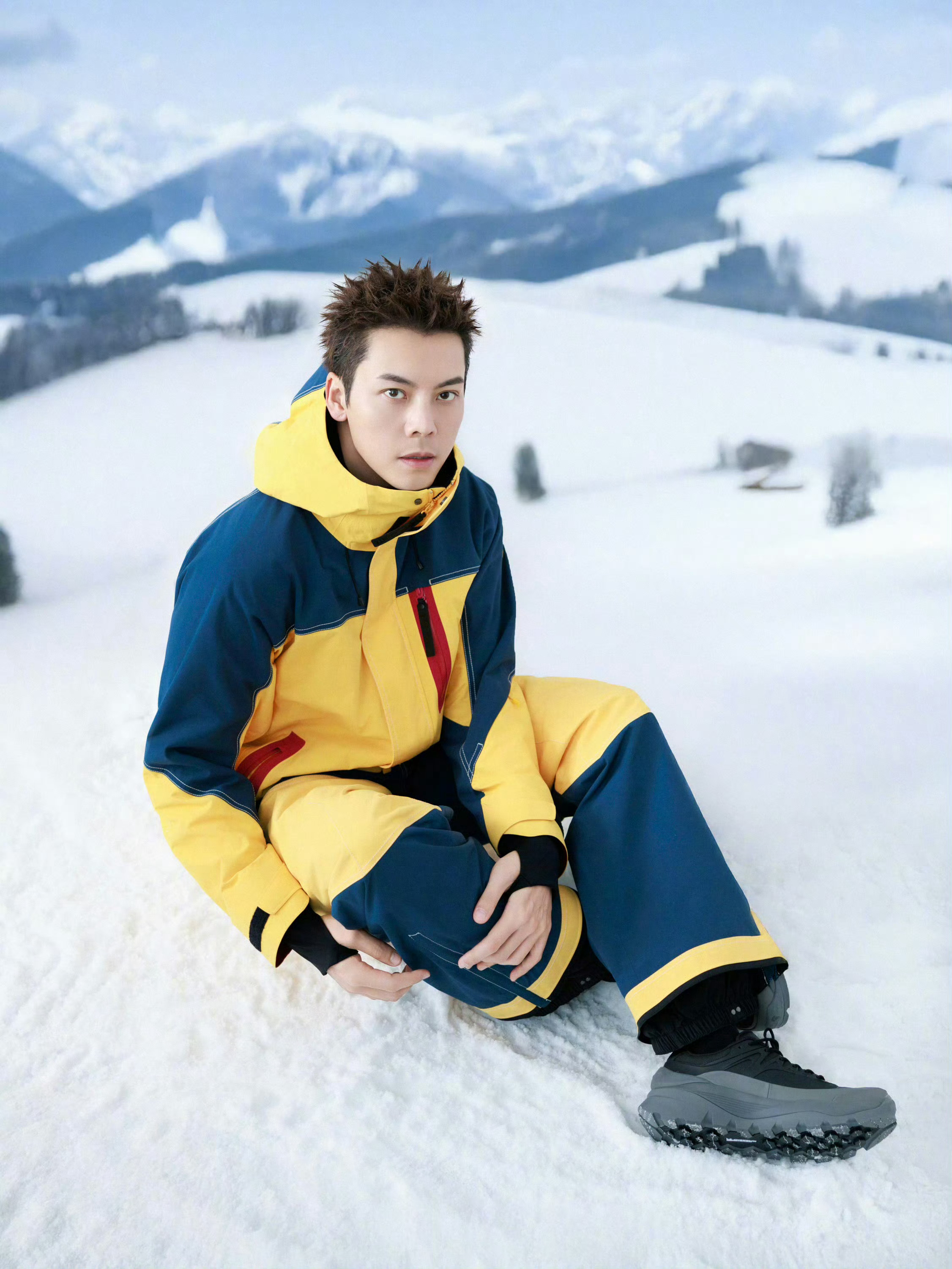 陈伟霆 × DESCENTE 活动造型大片 ❄️ 📸时尚灵感解读风格大赏