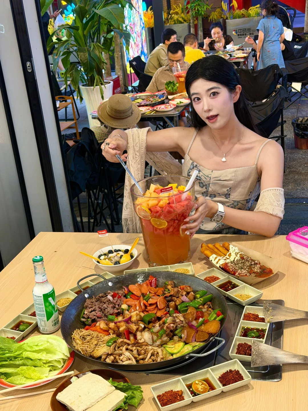 贵阳一下高铁🚄就直奔的一家烙锅好吃s了！！
