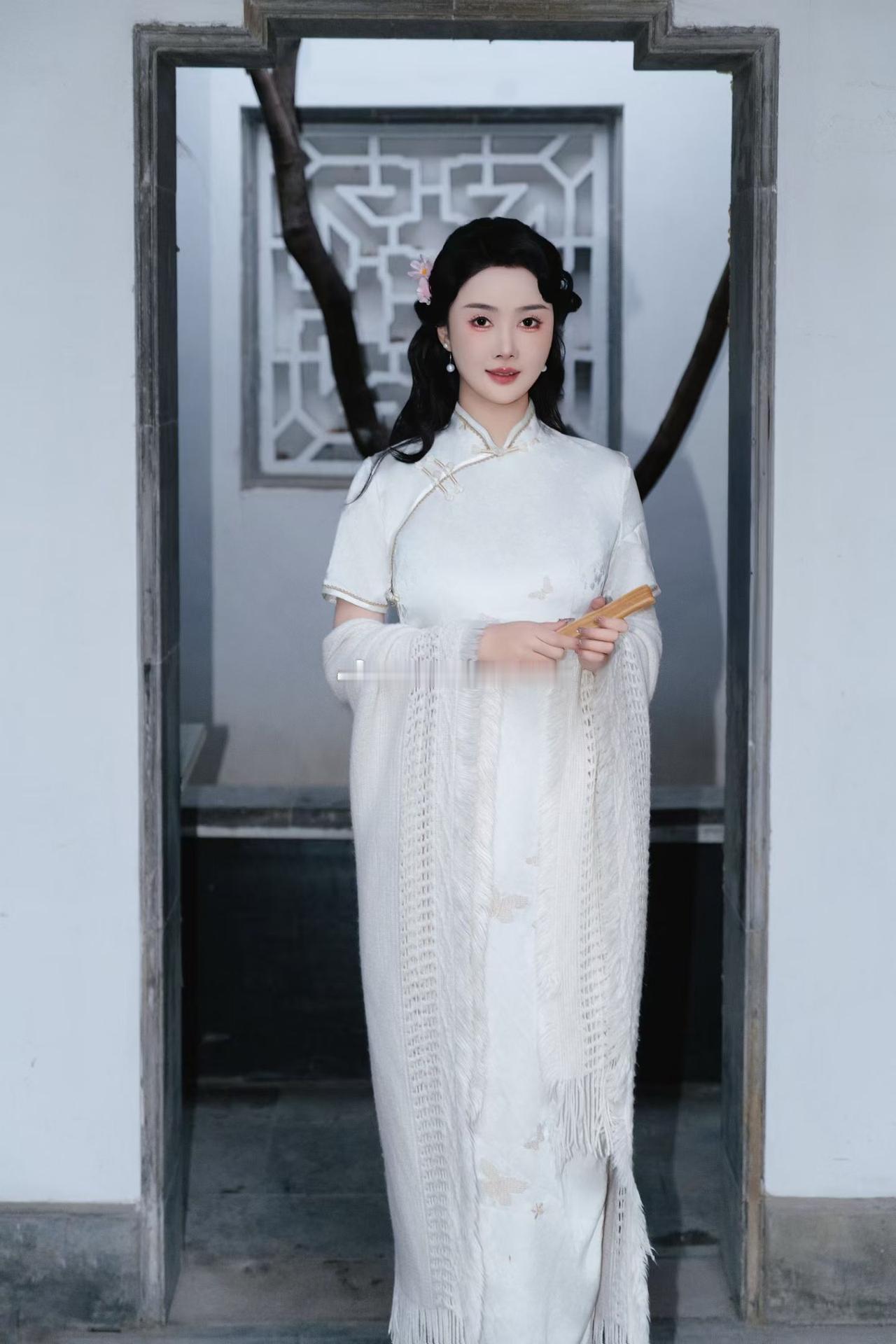 美人照怎么拍才好看美女旗袍穿搭写真