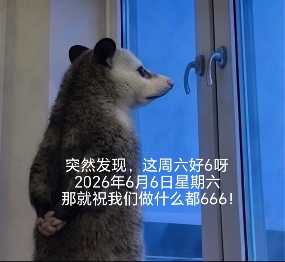 祝我们666！ 