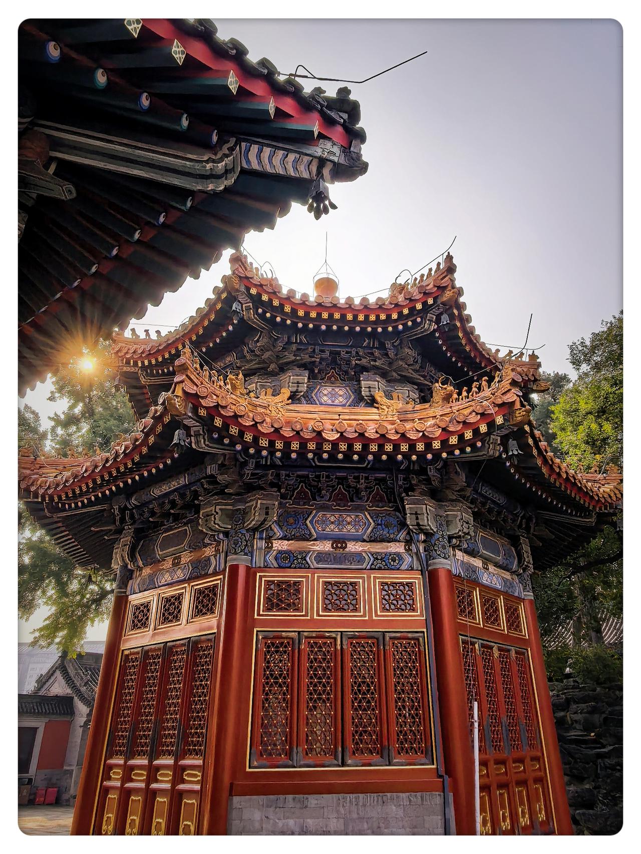 北京有什么著名的寺庙深秋的万寿寺，静静的看世界
