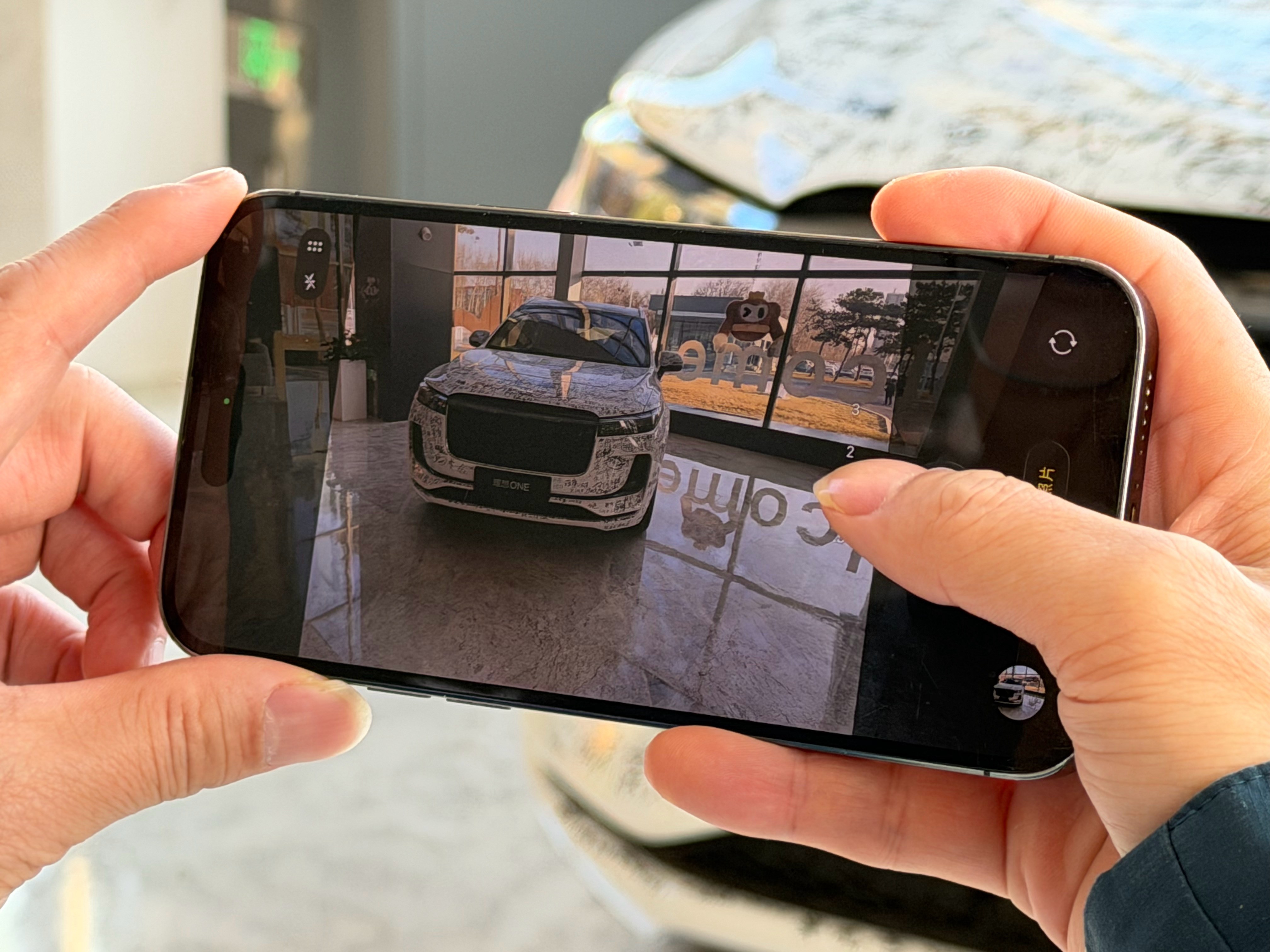 为什么每次这个男人拍这台理想ONE就有流量，我拍就没有理想汽车理想汽车理想ONE