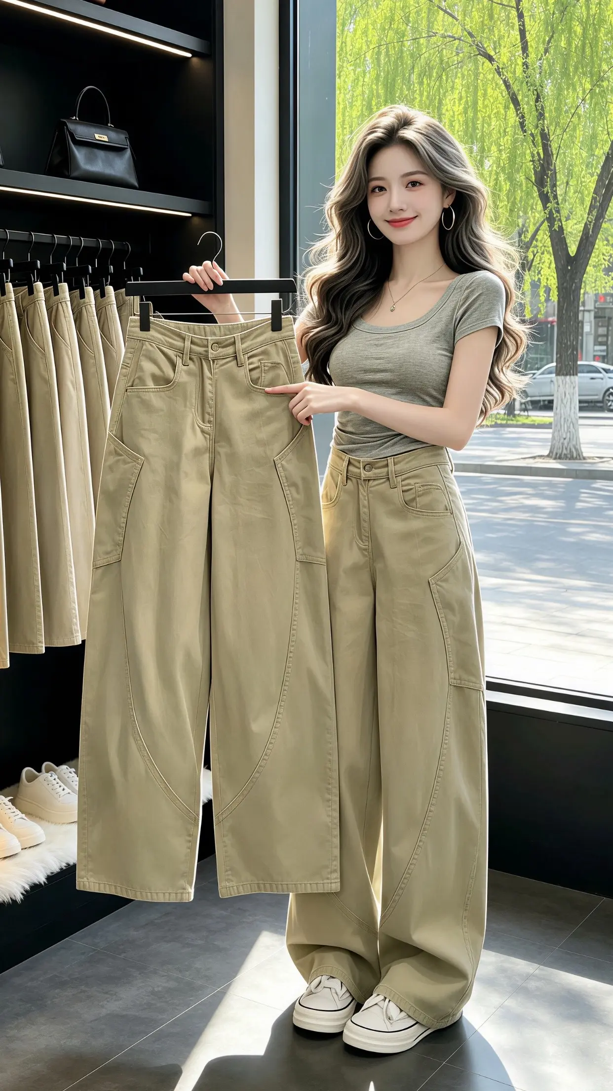 女生不费力的夏季穿搭 百搭神裤人手一条 显瘦显高显腿长裤子 夏日穿搭主...