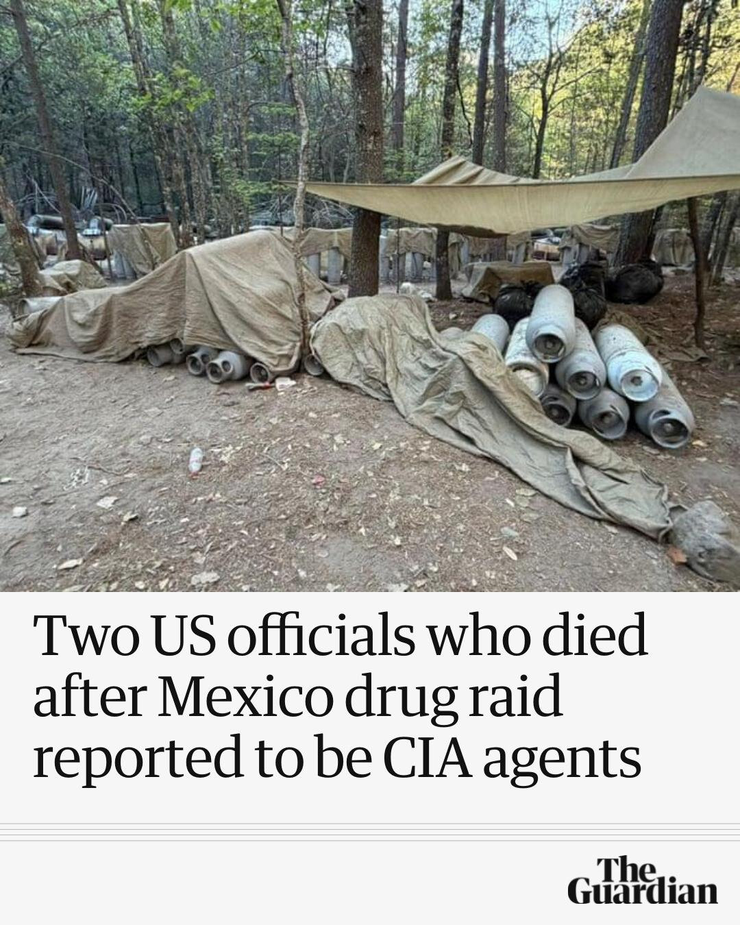 ¹ 墨西哥总统这个礼拜压力很大，因为两个美国中央情报局cia的高级官员死在了墨西