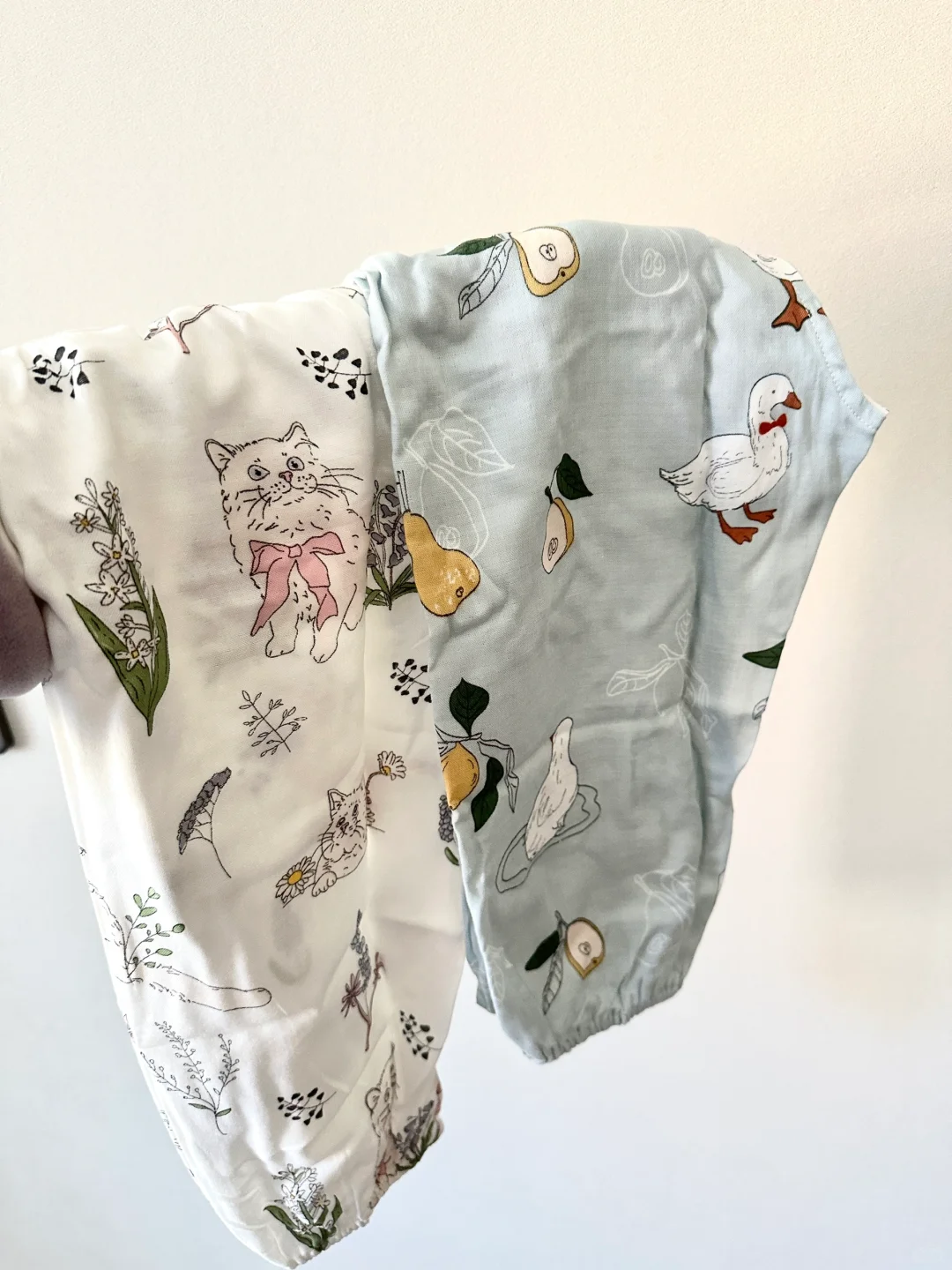 女儿的防蚊裤也太好看了吧！超舒服透气