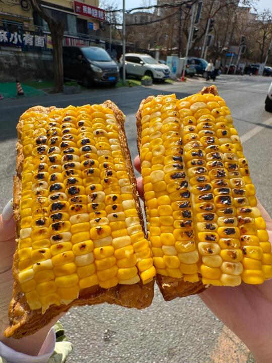 大连的❗️玉米乳酪挞❗️这个好好吃🌽