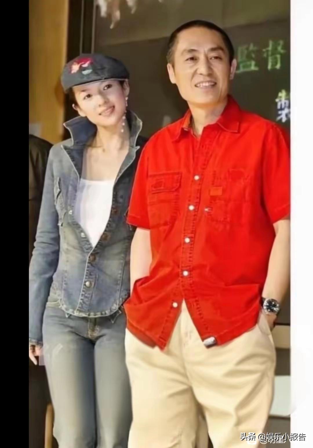 这照片谁存的？瞅瞅，2003年，24岁的章子怡
那时候的影楼，腮红打得跟不要钱似