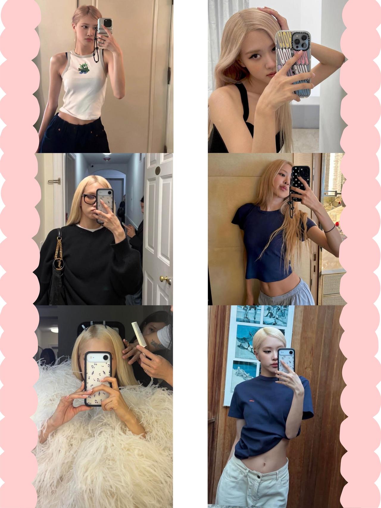 ❤️屋里Rosé朴彩英真滴很爱对镜拍～

看我收藏的Rosé朴彩英ins的一堆图
