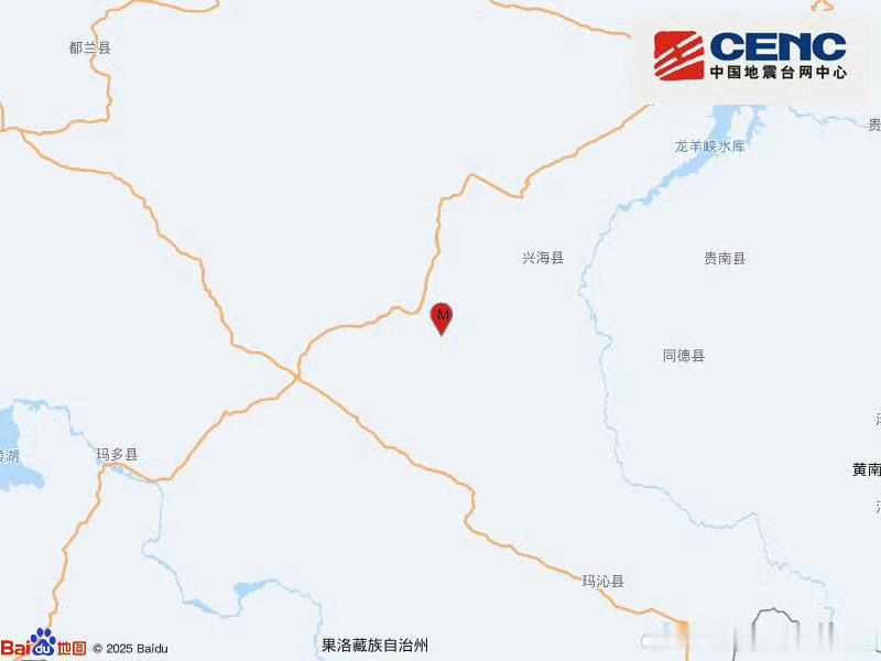 青海地震5.7级地震震源深度10千米当地震感还是挺明显的正处于暑假旅游旺季当地居