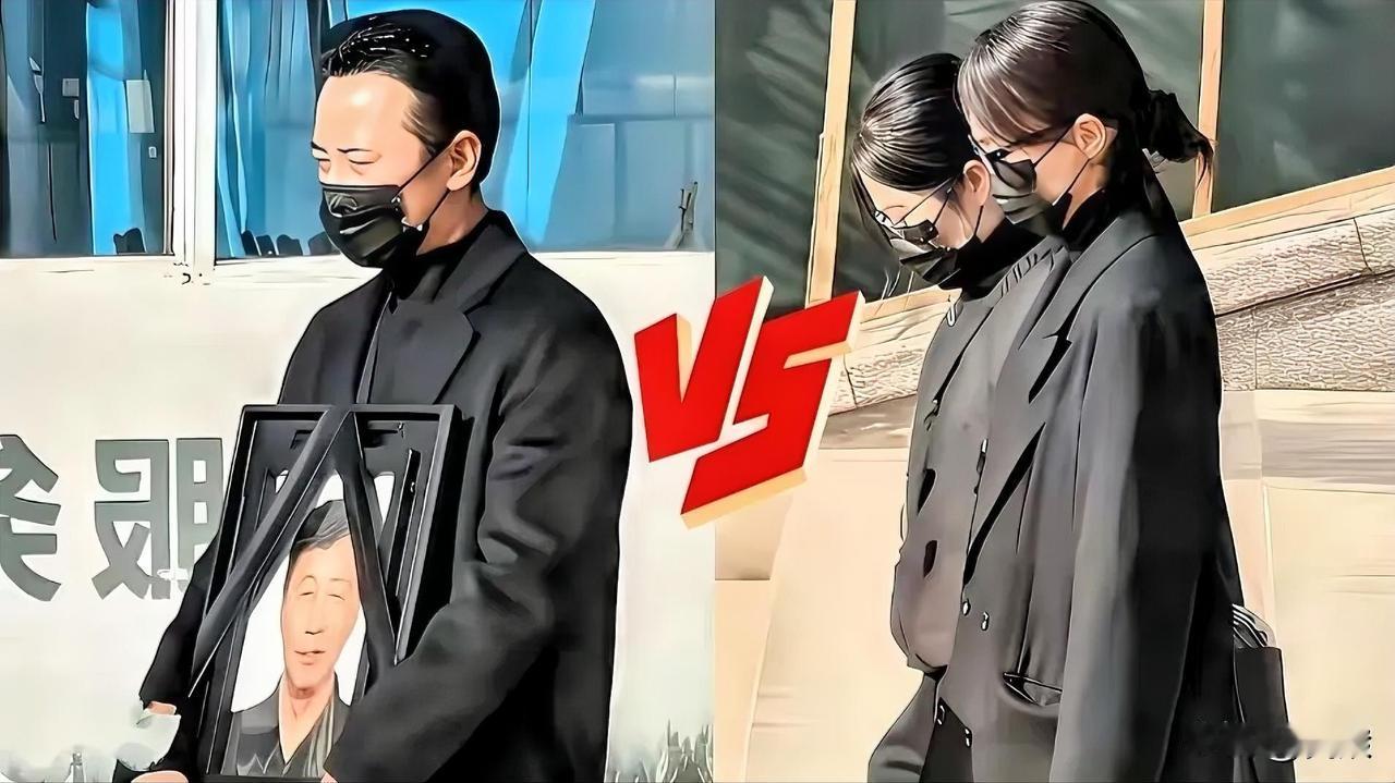 唐嫣在罗晋父亲的葬礼上出现，一直陪在罗晋身边，并且搀扶着他，一扫网上关于两人分开