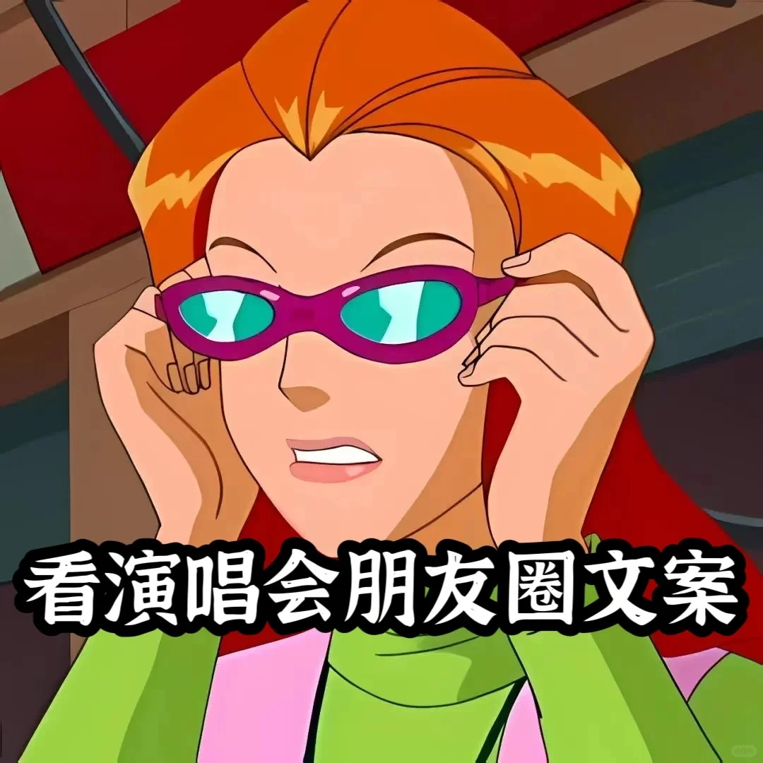 看演唱会朋友圈文案