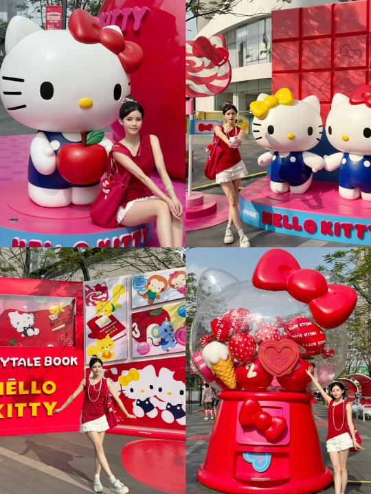 啊啊啊五一快去！Hello Kitty全国首展萌翻🐱