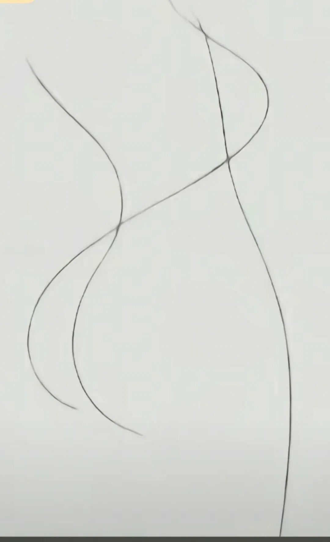 分享我这周有趣的事：看到了一张大师级别的极简素描画。