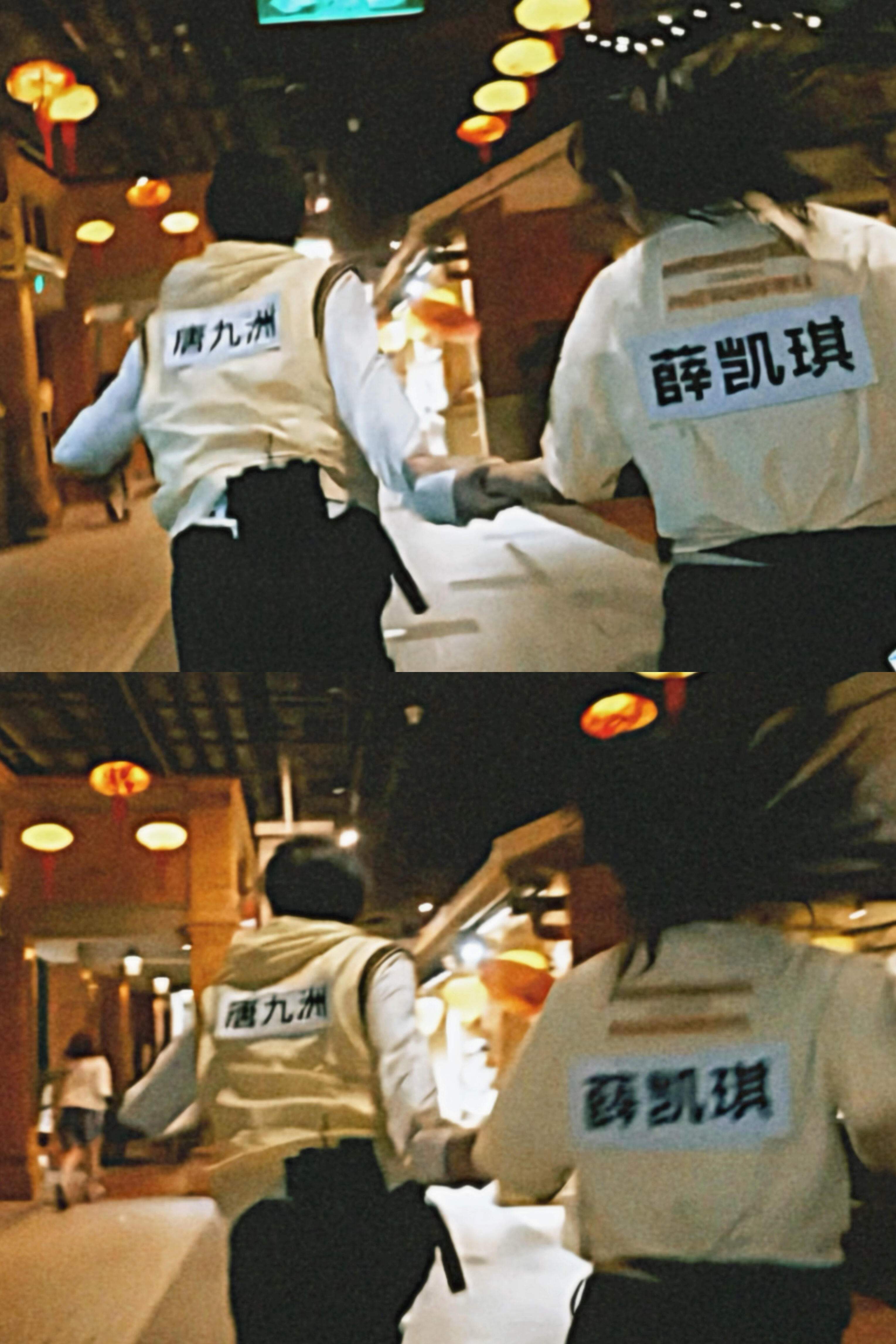 在综艺里看到了偶像剧都拍不出的神级镜头很有生命力的一幕唐九洲薛凯琪奔跑吧