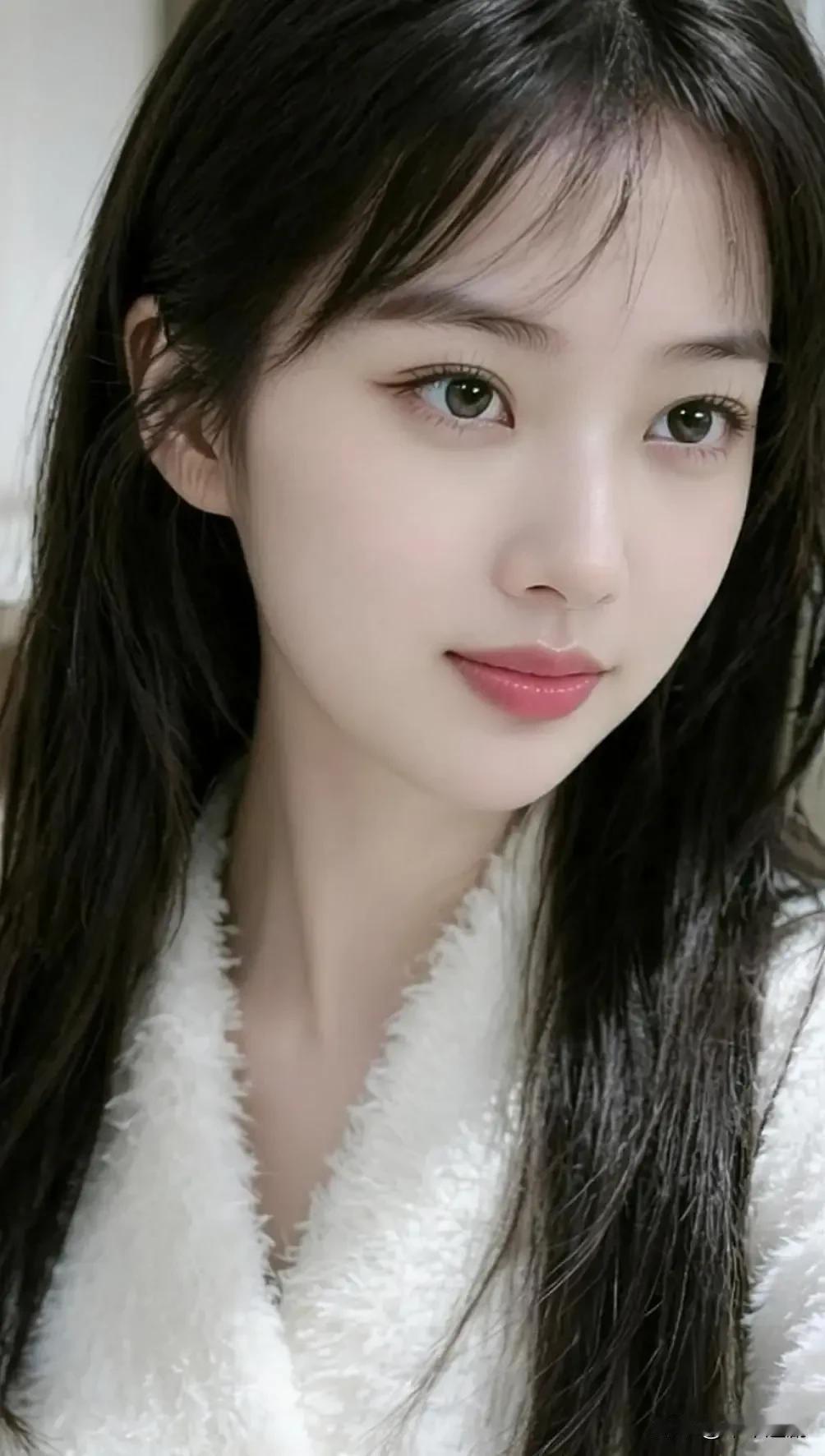 如何成为一个时尚的女孩?
白绒浴袍衬着柔润素颜，湿发造型揉出慵懒又纯欲的居家氛围