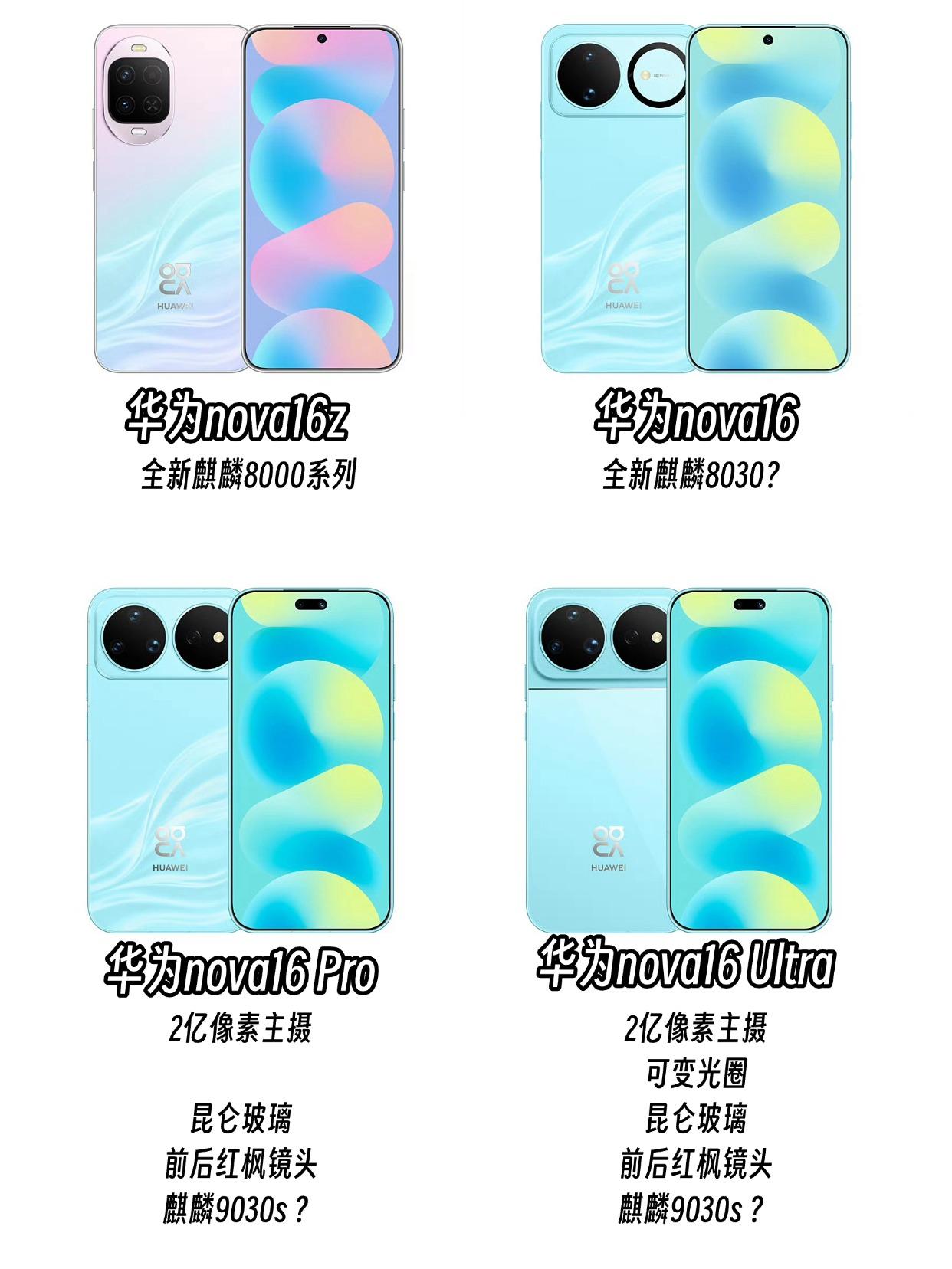 华为不断传来好消息，nova16系列卷麻了！
今天的新闻看了吗，据说今年华为麒麟