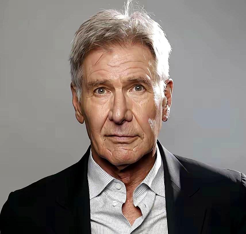 哈里森福特拍碎了桌子，指着屏幕里的特朗普骂出史上最大罪犯。此刻纽约法官刚把三十四