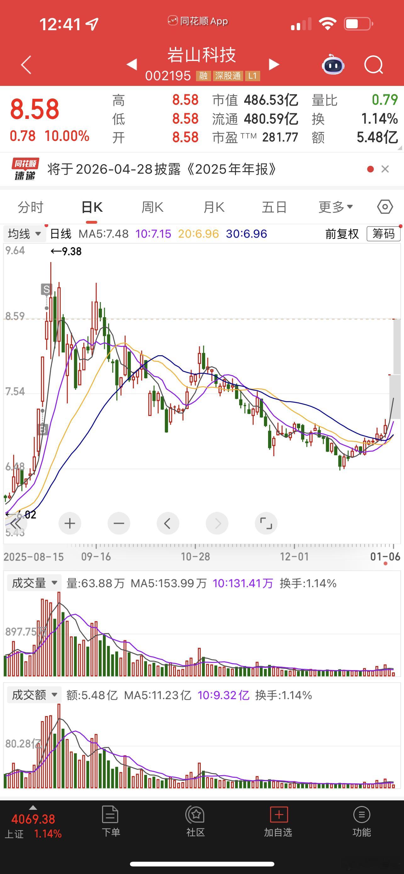 岩山科技脑机接口二连板，之前做过几次，有盈有亏