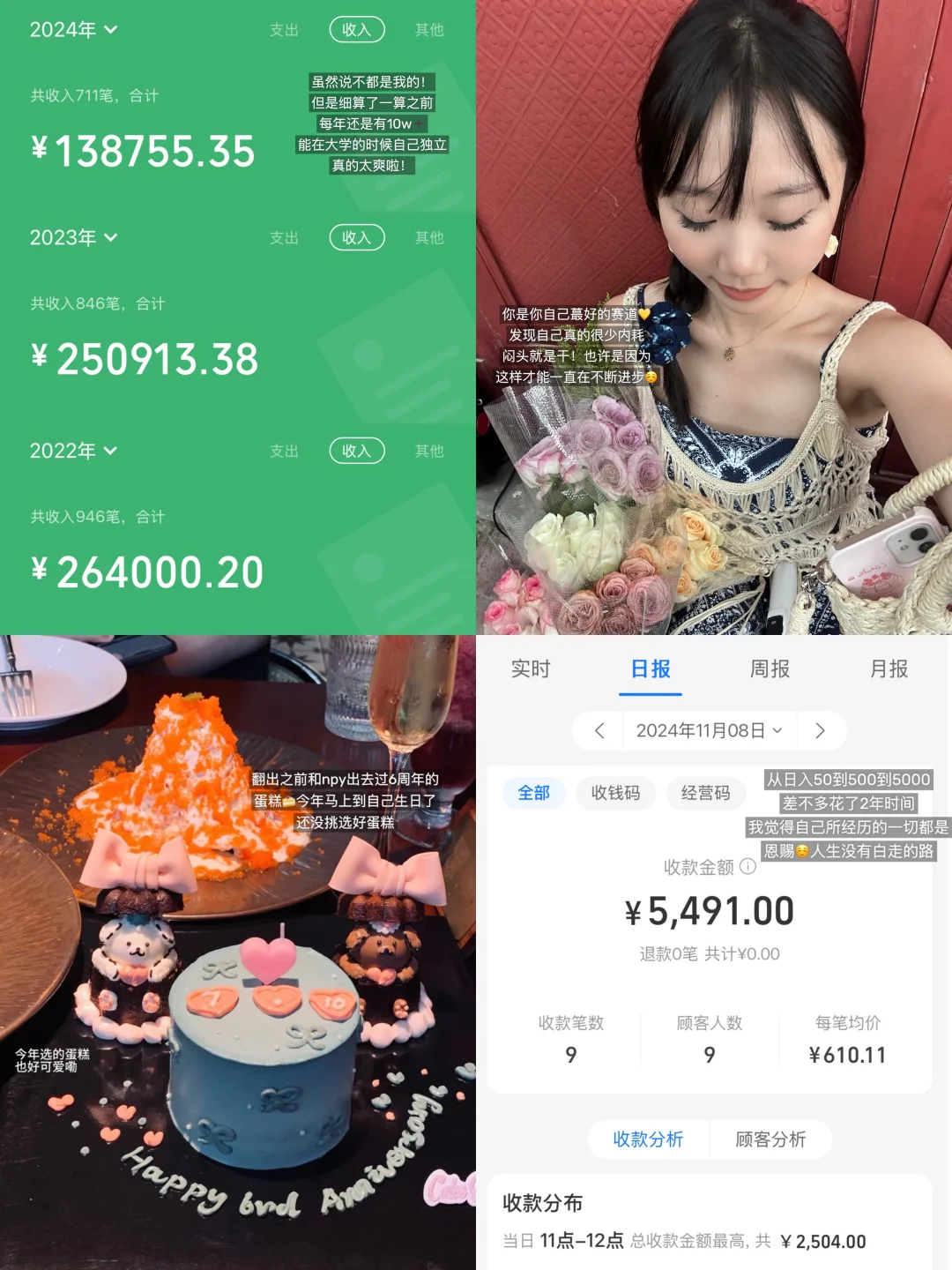 23岁3份收入｜人生首次靠副业日入5k！！