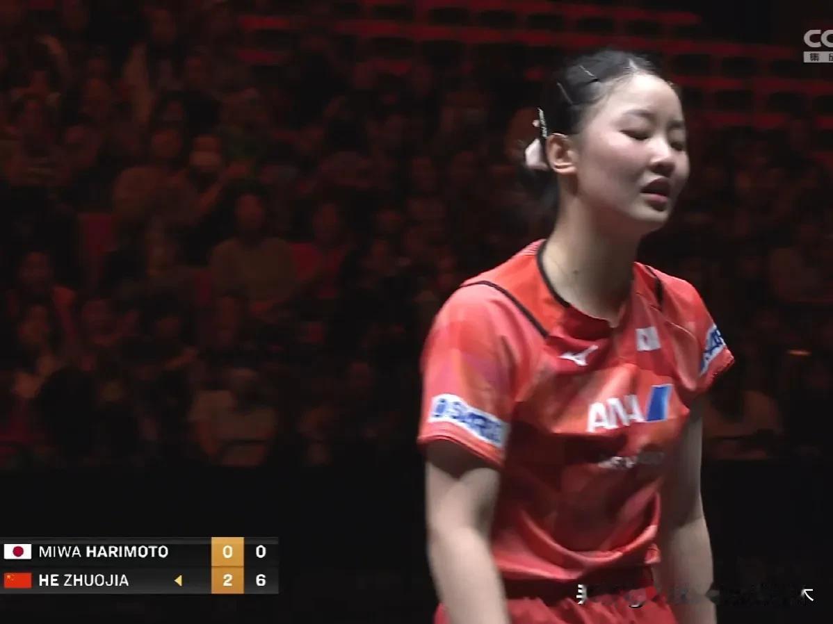张本美和🇯🇵一轮游了！
何卓佳3比0碾压了张本美和，强势晋级WTT中国大满贯