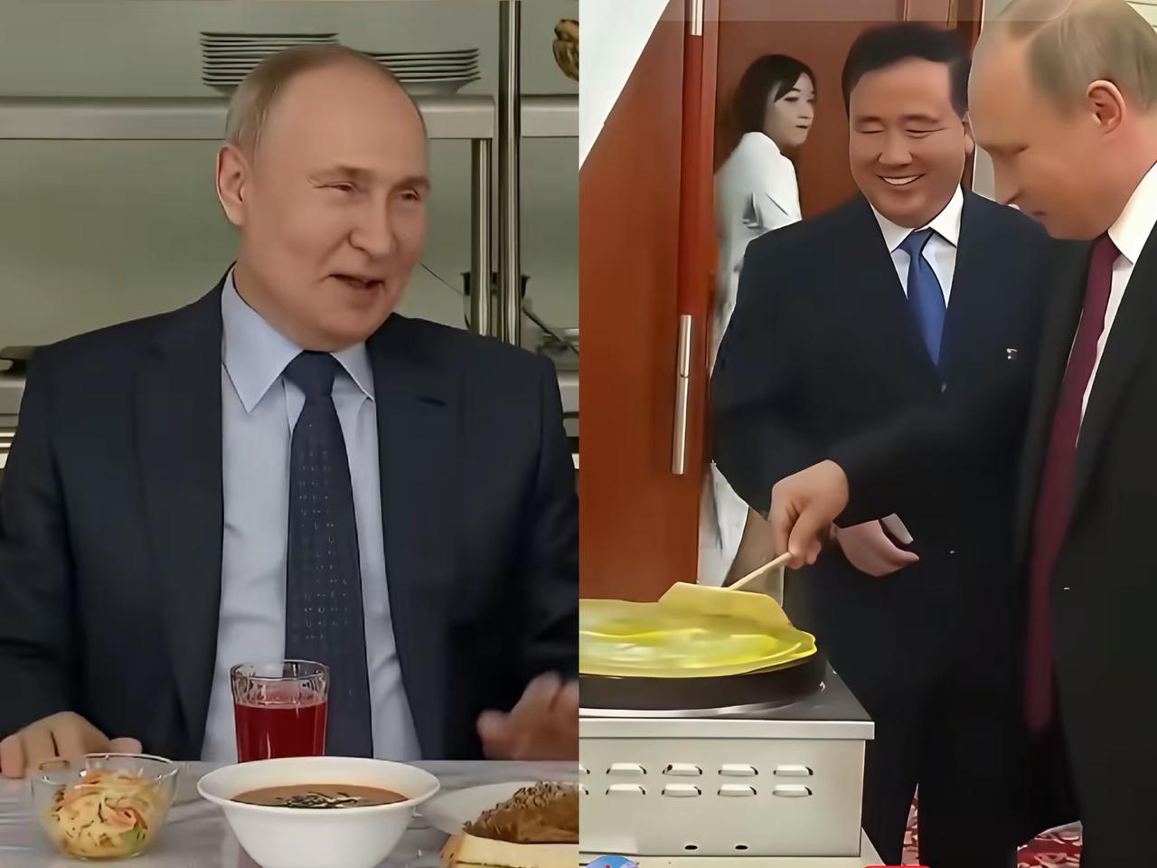 谁能想到硬核大国领袖普京，竟是个把“自律与热爱”拿捏到极致的干饭人！

身居高位