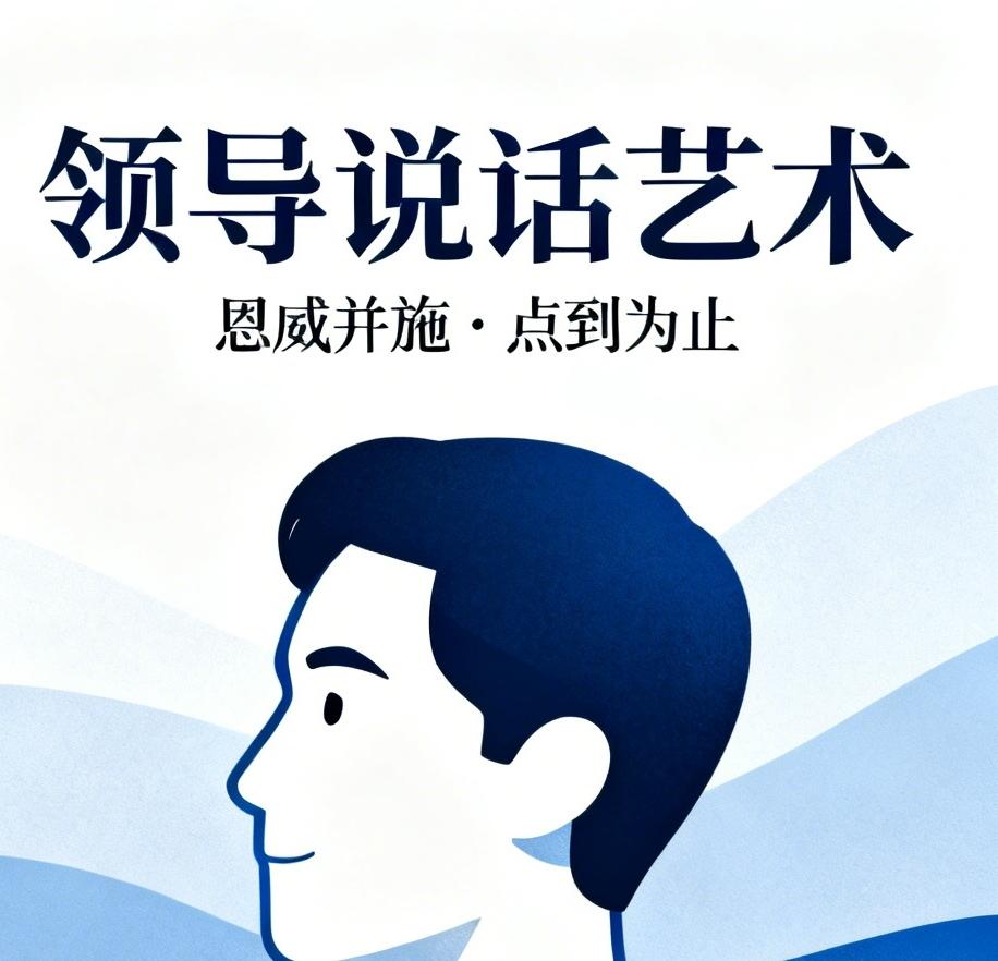 最佩服领导的说话艺术，看似闲聊，其实也不然，恩威并施也是一种能力

领导说话，