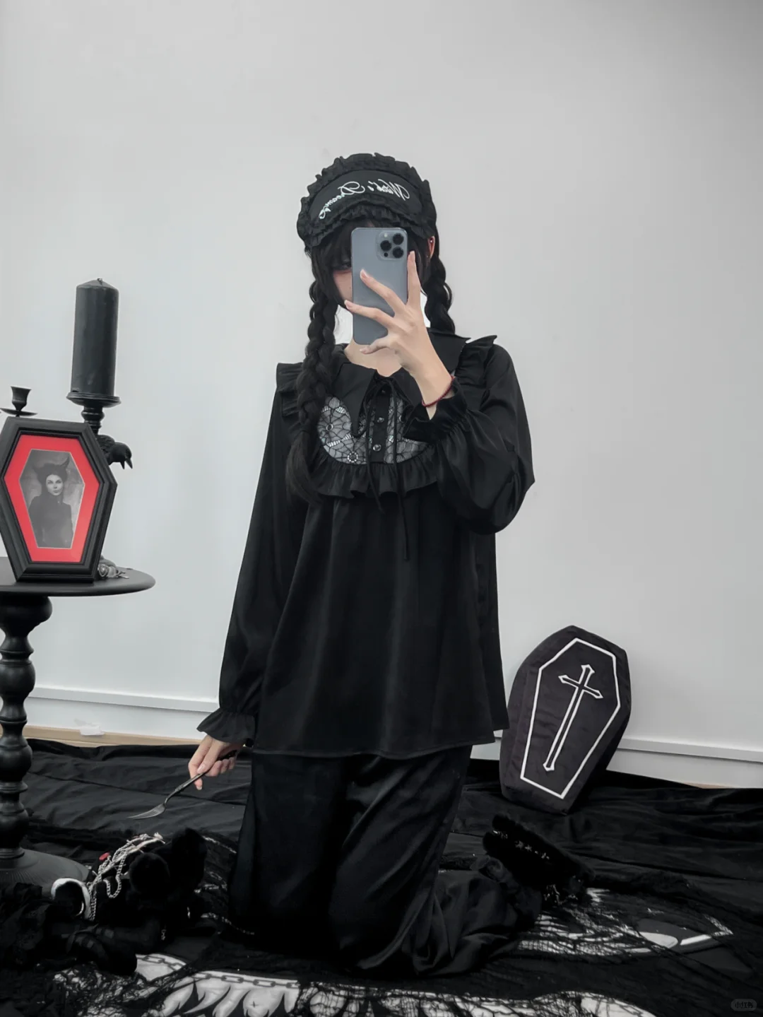 🖤被问爆了的星期三哥特睡衣‼