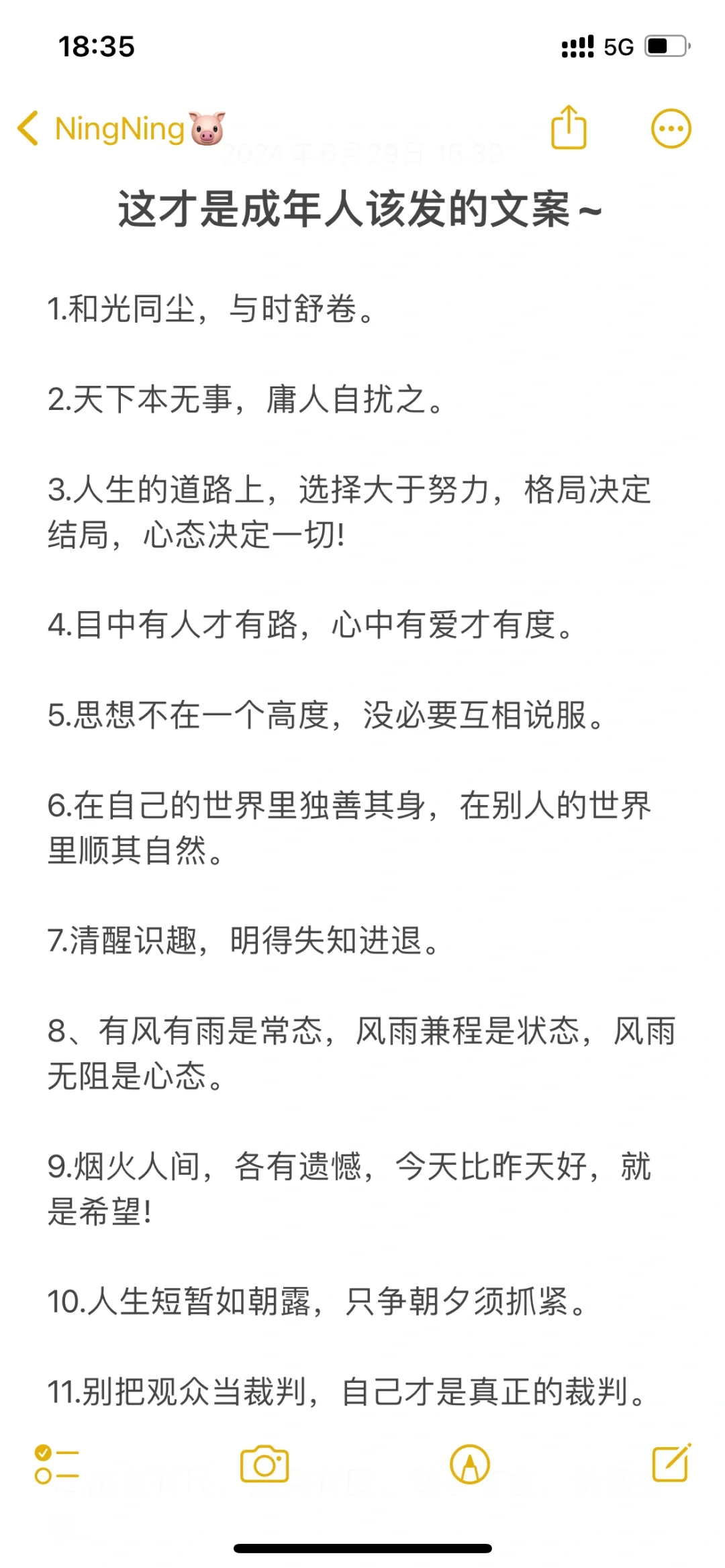 这才是成年人该发的文案~