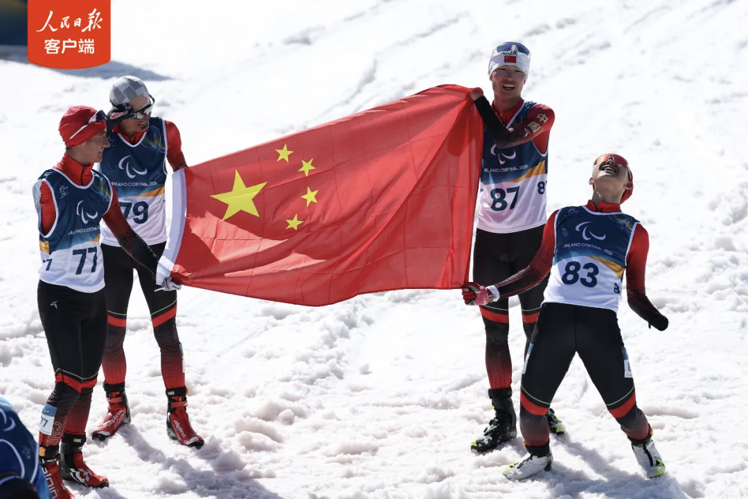 米兰冬残奥会中国代表团首金诞生3月7日，意大利泰塞罗越野滑雪体育场传来捷报：在残