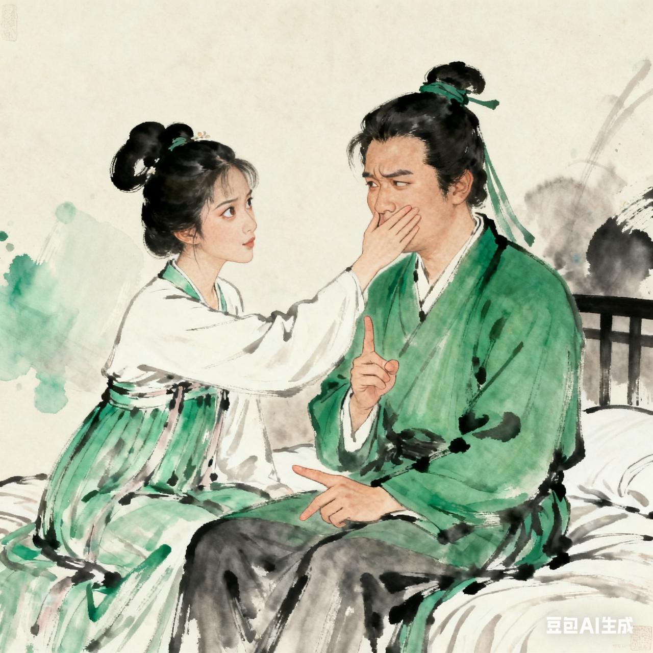 古代夫妻搞笑段子

有对夫妻刚成亲不久，夜里丈夫翻来覆去睡不着，妻子问：“你咋还