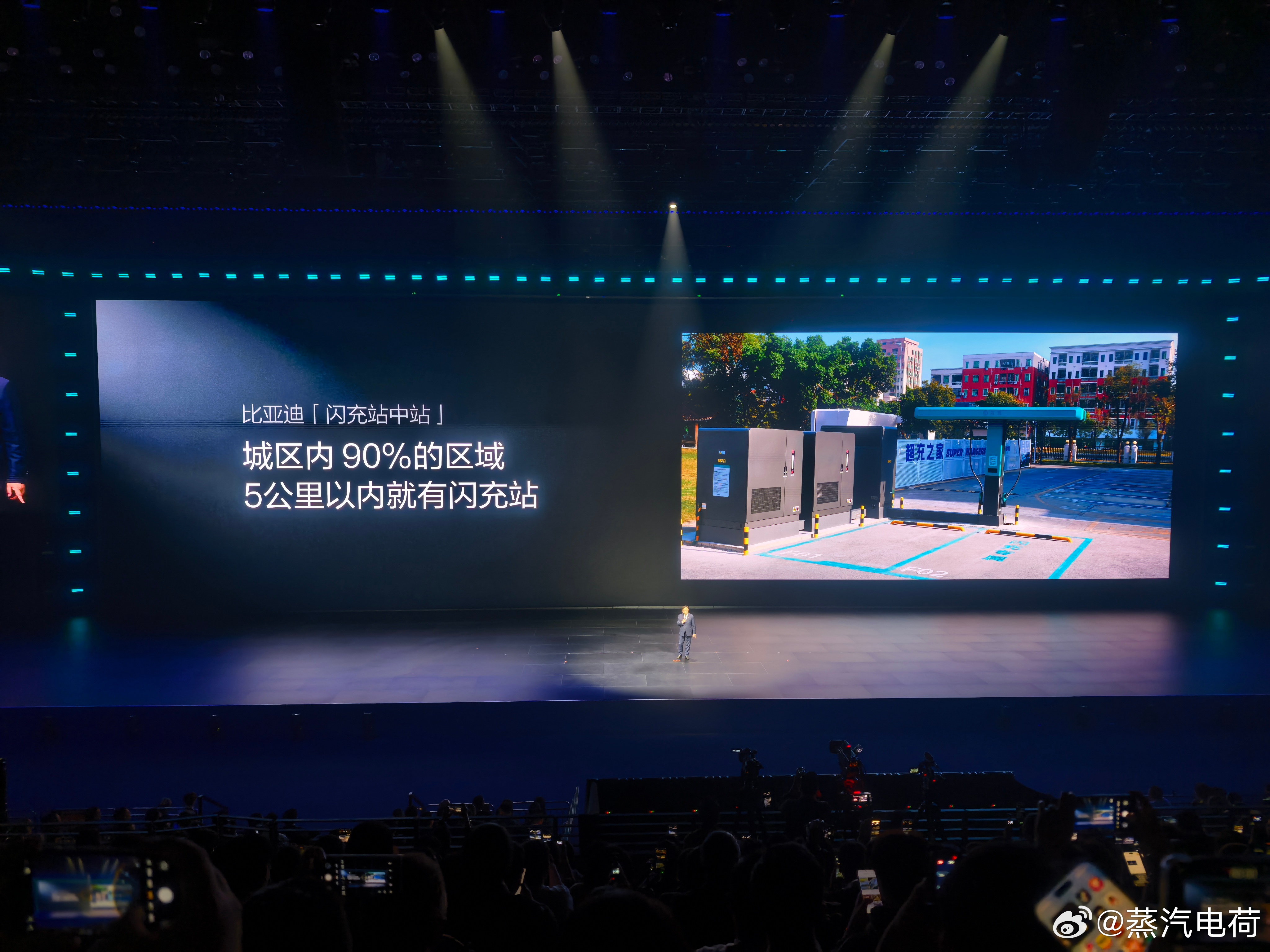 比亚迪全球首创闪充桩来了之前最担心的就是比亚迪闪充站的铺网速度和密度，因为之前不