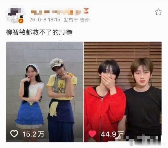 如何看待韩振粉丝🌶🦶柳智敏和金道勋 （