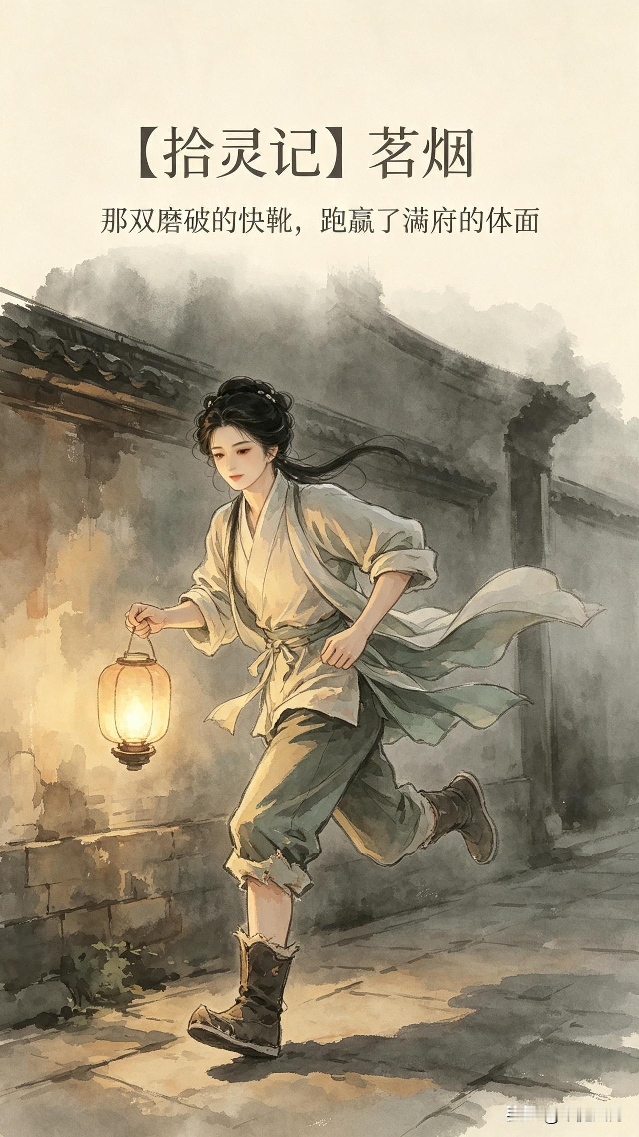 拾灵记｜茗烟：那双磨破的快靴，跑赢了满府的体面

昨晚园区关门，保安老周追出来五