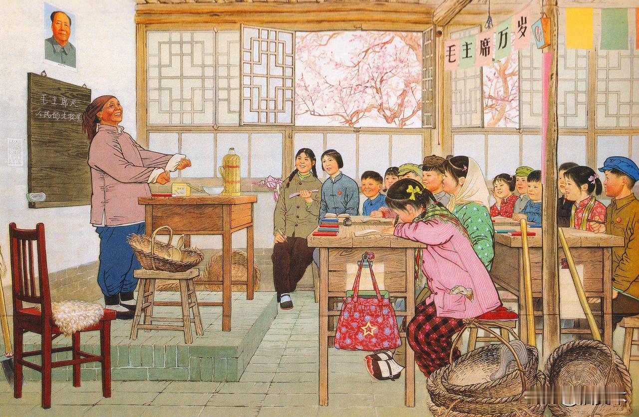 超亿印量的红色经典 作者竟是乡间美术教师

谁能想到，这幅 1972 年的宣传画