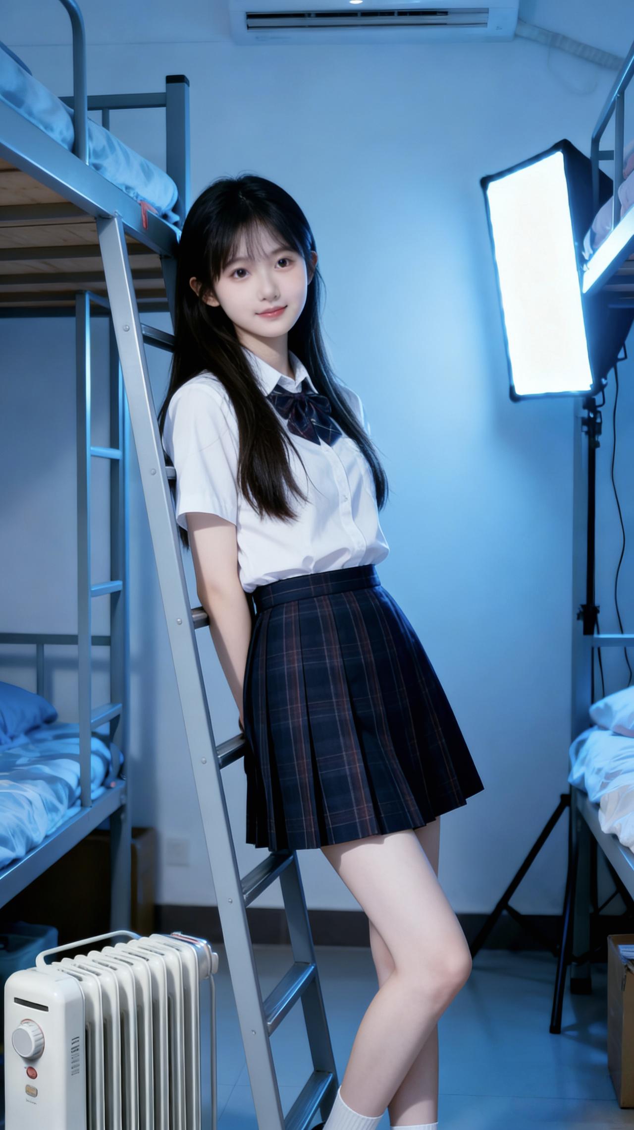 jk制服 美女 清纯甜美 甜妹