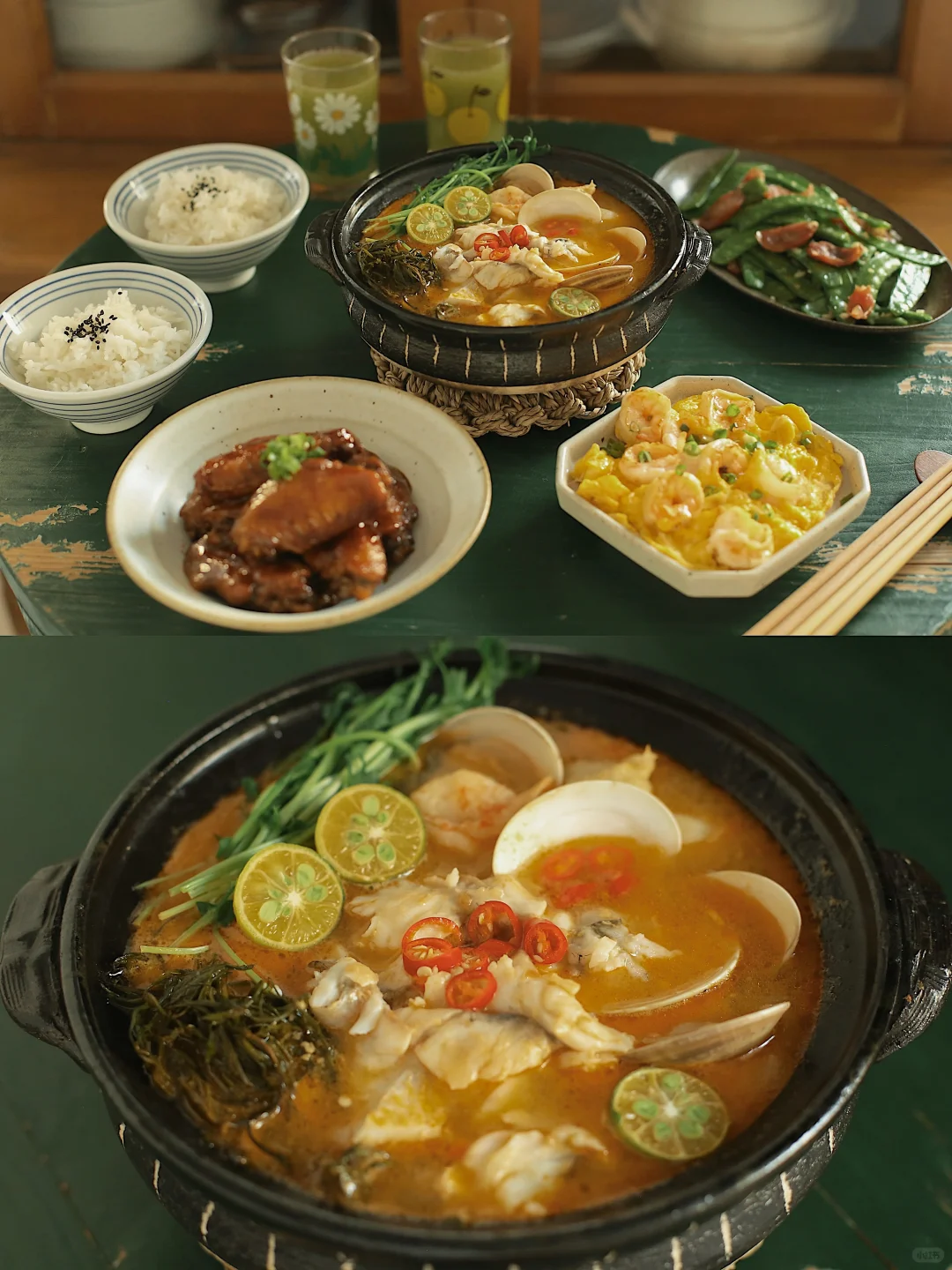 吃出幸福感的冬日午餐。