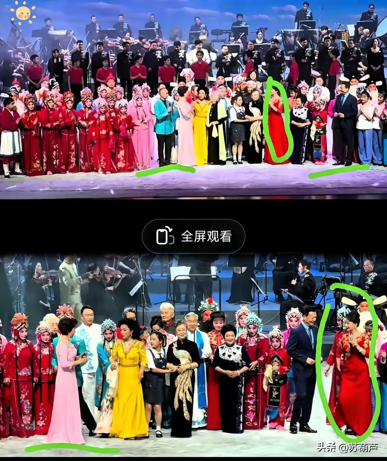 太可恶了，比孔雀老太太还要可恶！都因这个红衣女子而起，原来她不是主持人，而是孔雀