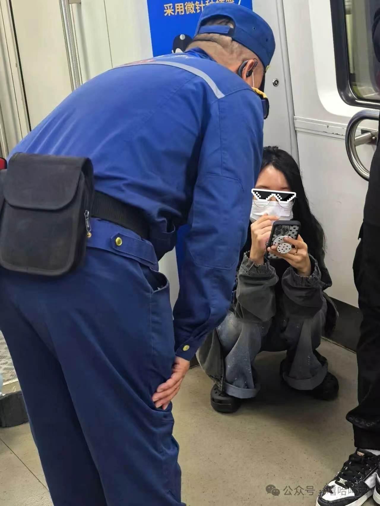 她是不是挺享受这种人家弯腰给她讲安全知识的感觉[打脸][打脸][打脸]