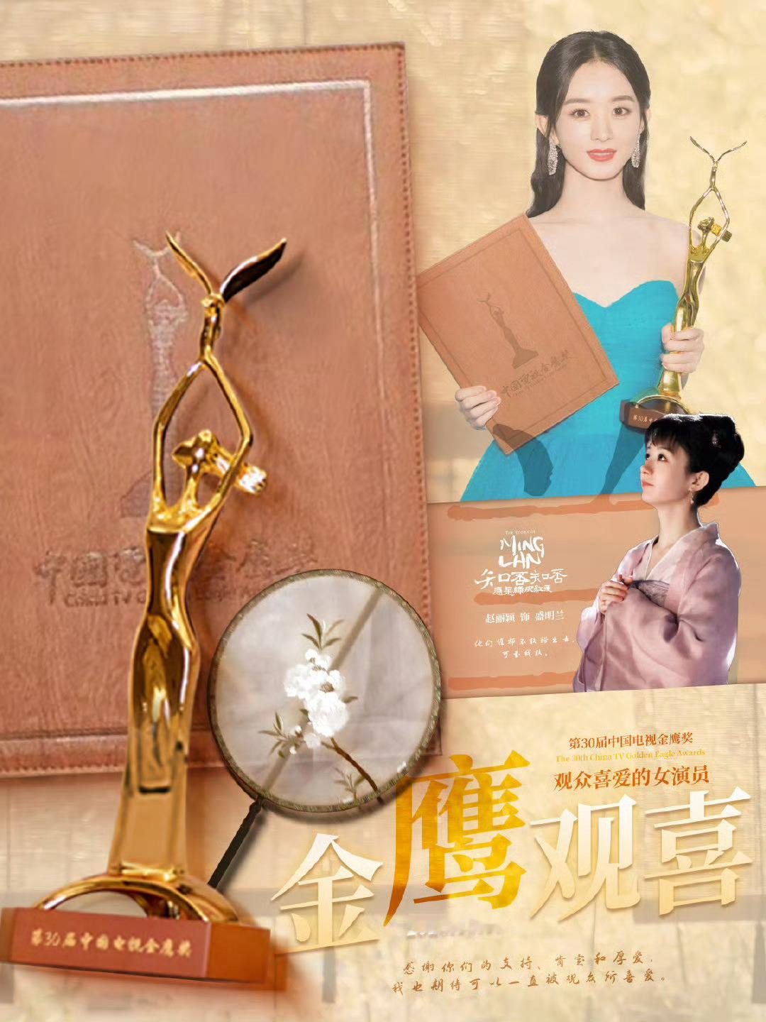 赵丽颖百花奖首提即中赵丽颖 金鹰视后首提即中飞天视后首提即中百花女配首提即中金鹰