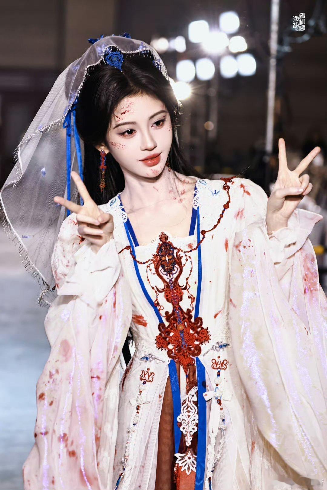 鞠婧祎 jjy鞠婧祎万花世界 jjy 鞠婧祎苏绿夏杀青快乐