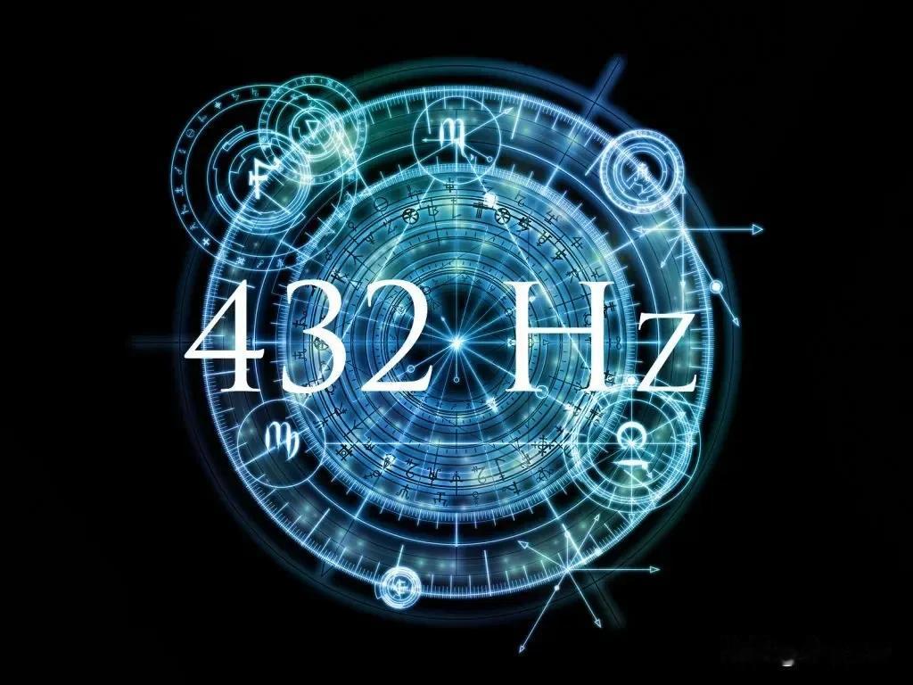 把432hz 声音画成图案是什么样子